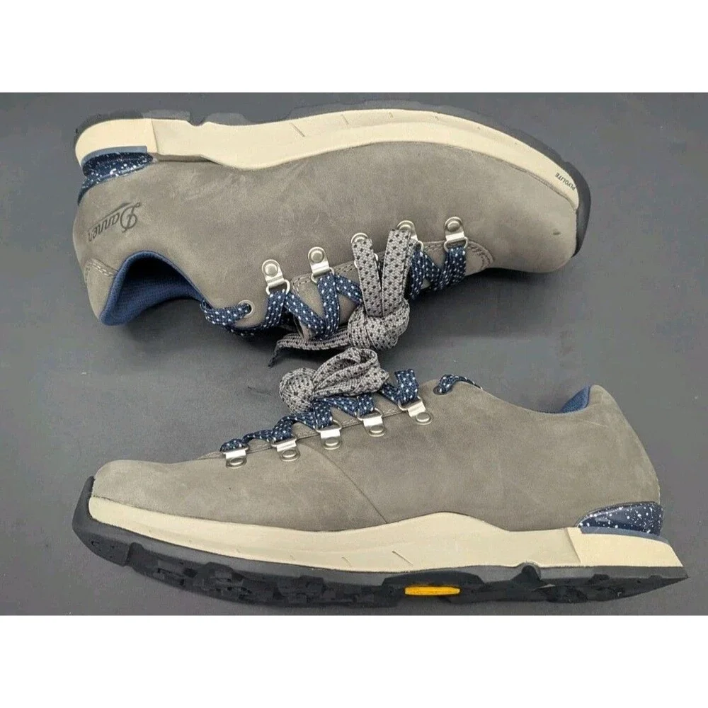 Danner Mountain Overlook Shoes Charcoal Gray Leather Mens Size 8 31792 READ!